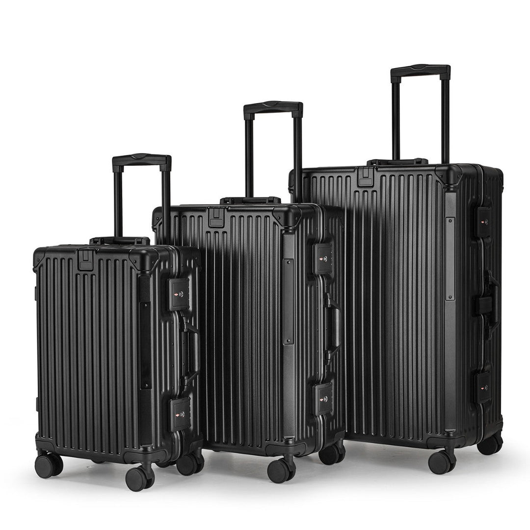 Unisex Aluminum Hard Shell Travel Luggage Set Kalsten