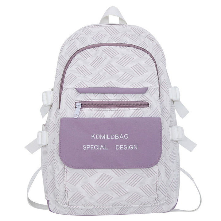 Geometric Patterned Backpack