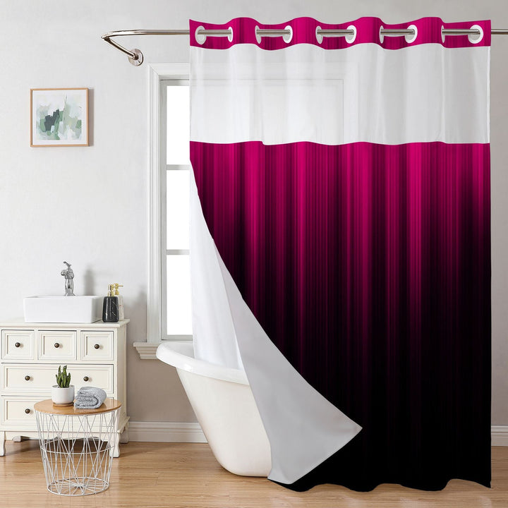 Modern Gradient Shower Curtain Kalsten