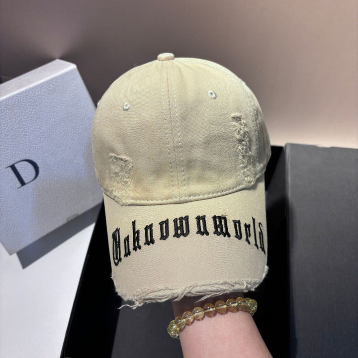 Men's Distressed Graphic Baseball Cap Kalsten