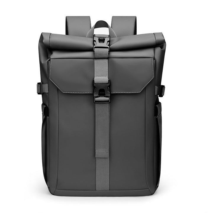 Robust rolltop backpack with ergonomic carrying system and versatile storage space Kalsten