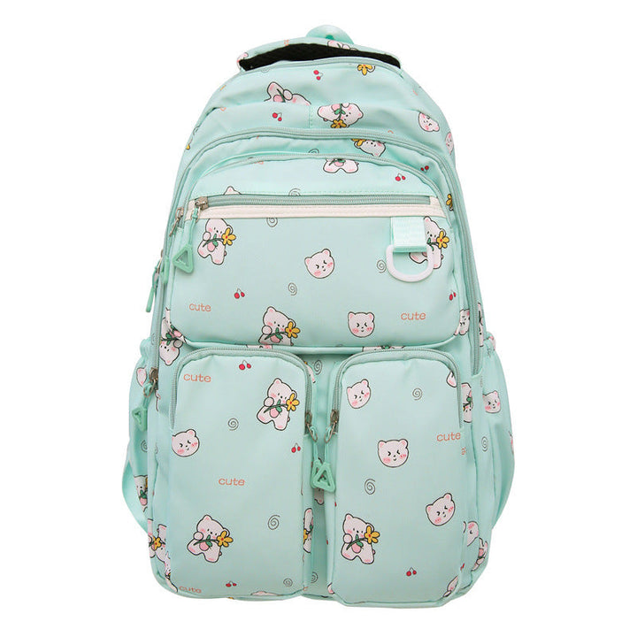 Plush backpack with playful animal motif Kalsten
