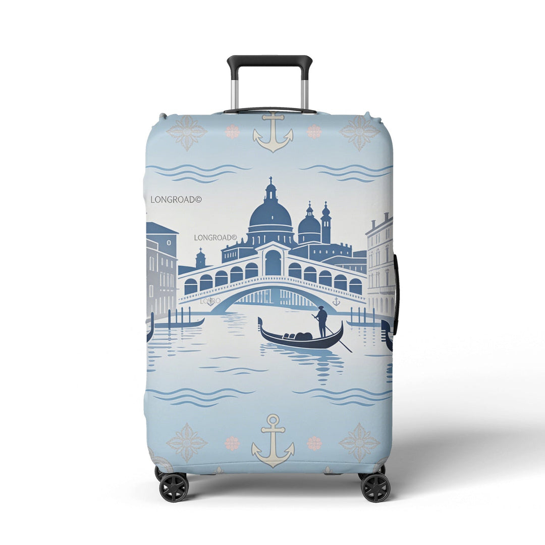 Women's suitcase cover in futuristic design Kalsten