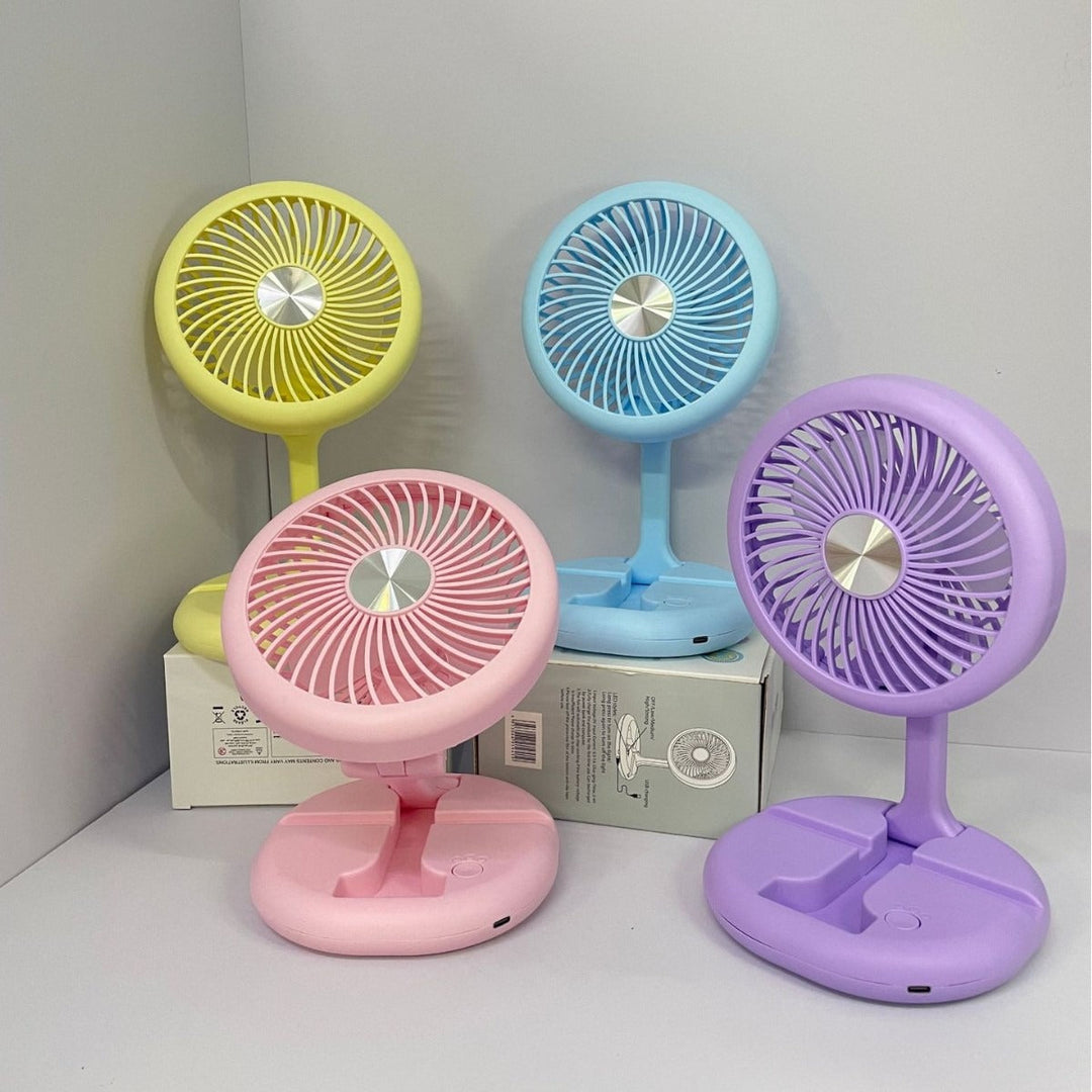 Unisex Creative LED Table Fan with Rotatable Head Kalsten