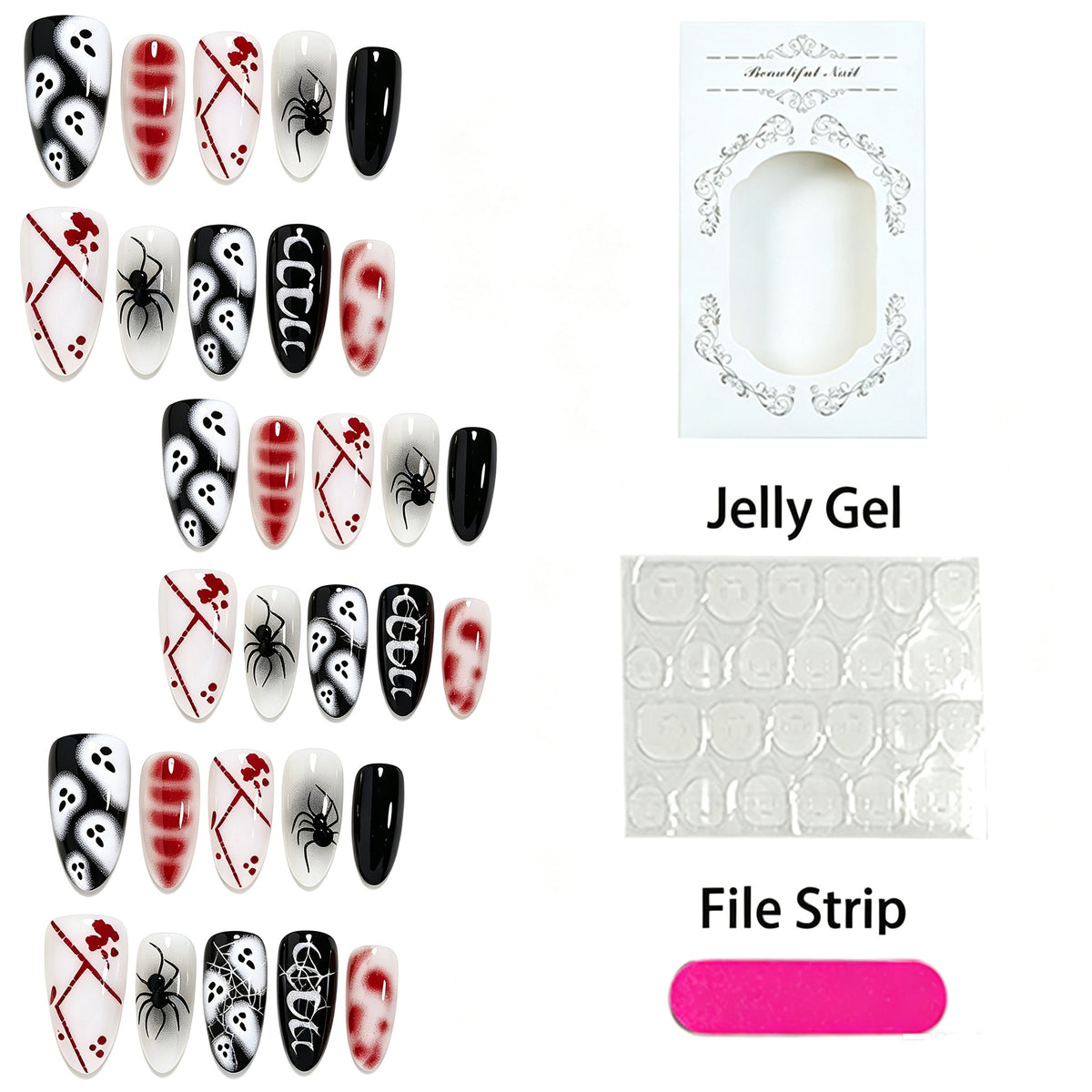 Halloween Nail Art Set Acalora