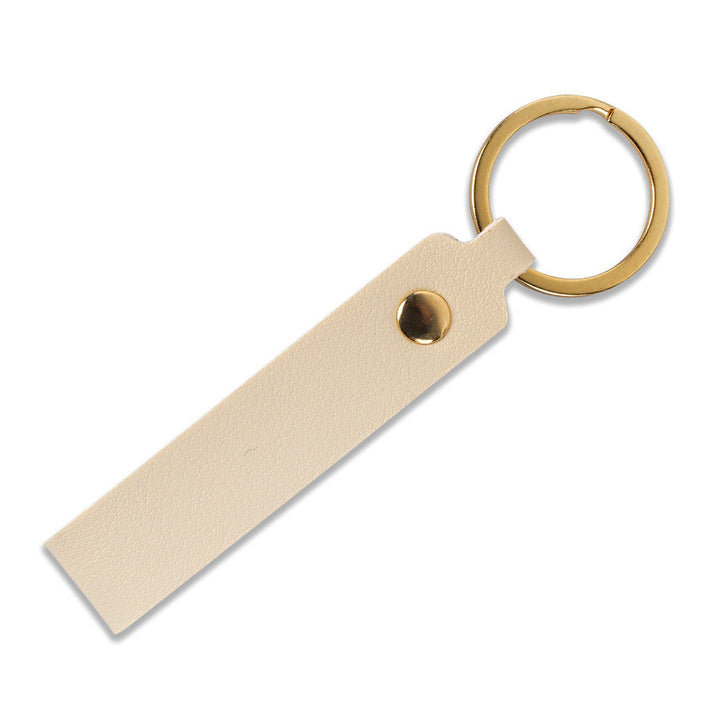 Unisex keychain made of high-quality artificial leather with practical loop Kalsten