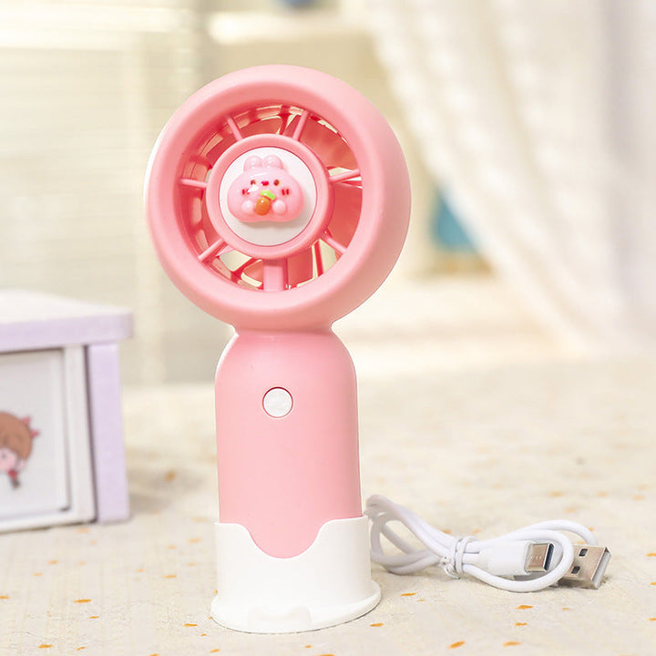 Women's portable hand fan with powerful battery and ergonomic design Kalsten
