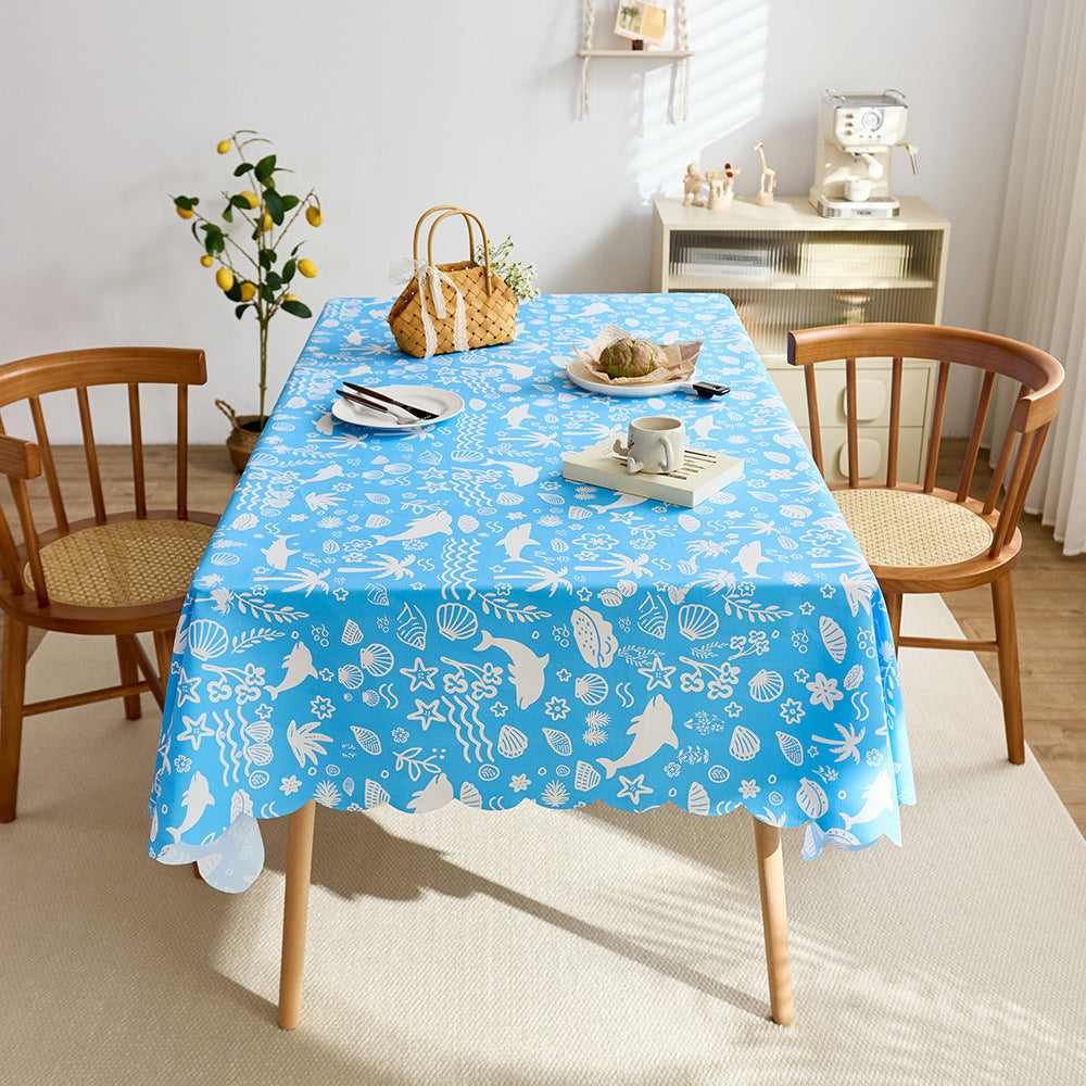 Elegant Plaid Tablecloth