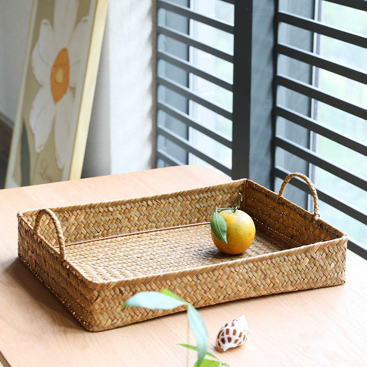 Unisex Handwoven Serving Tray Kalsten