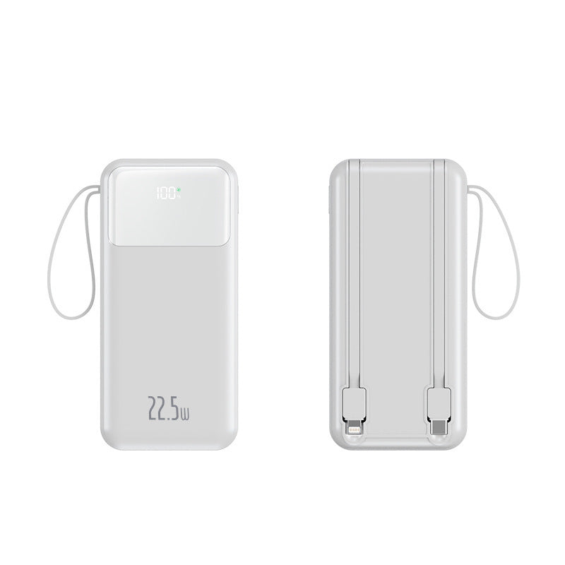 Portable power bank with additional wrist strap and smart LED display Kalsten