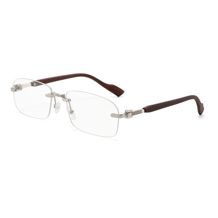 Men's Sleek Geometric Frame Sunglasses Kalsten