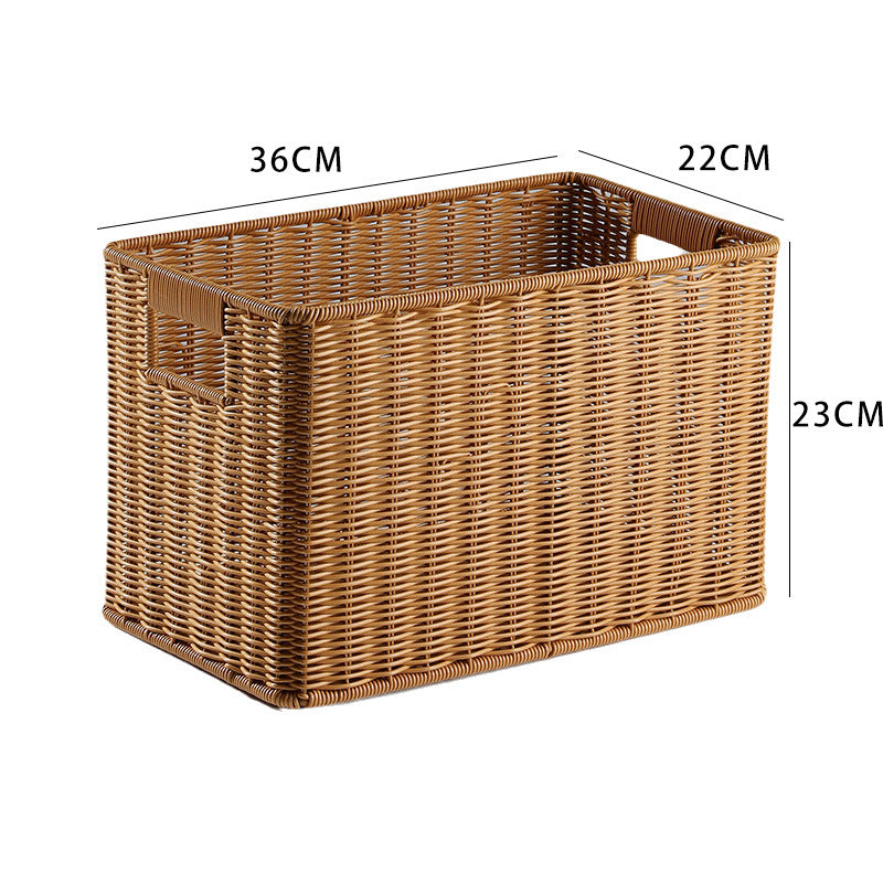 Rectangular Woven Storage Bin Kalsten