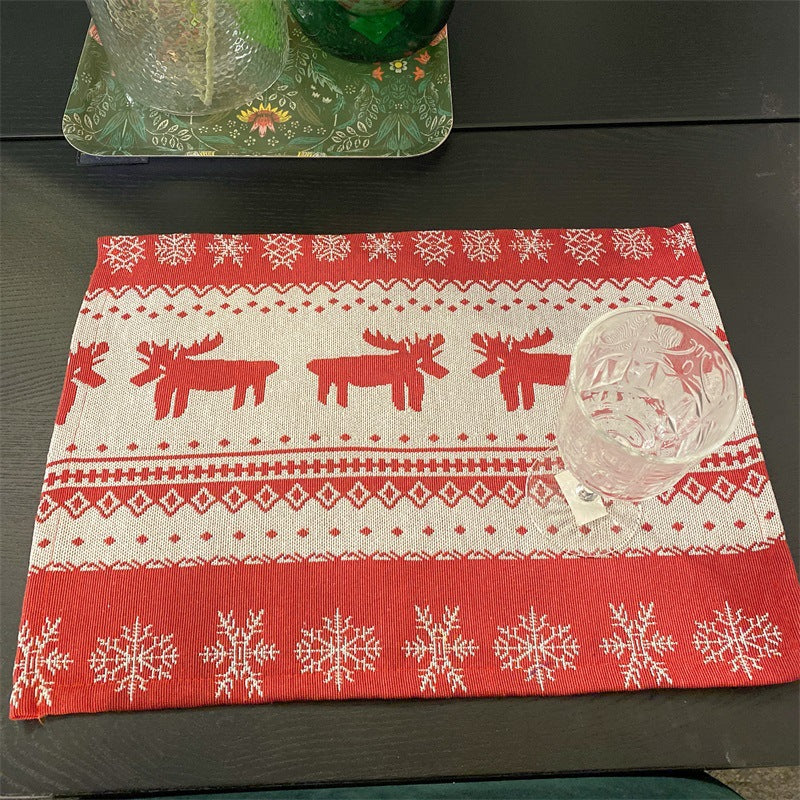 Festive Holiday-Themed Table Placemat