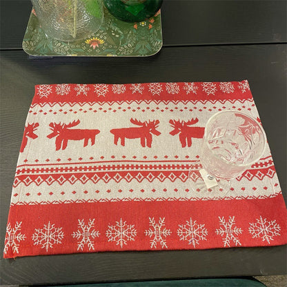 Festive Holiday-Themed Table Placemat