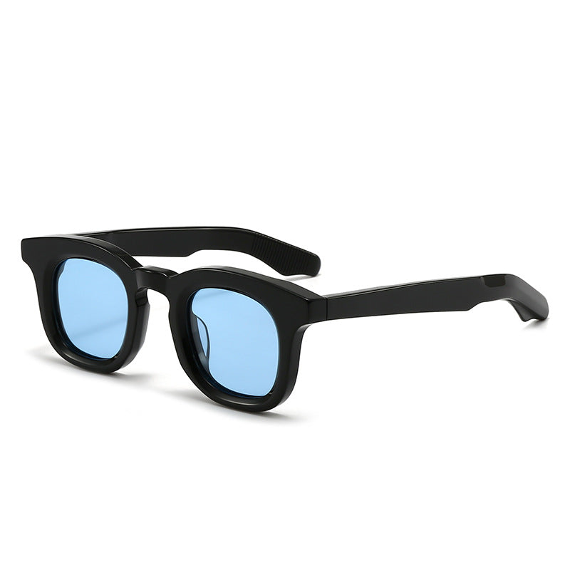 Women's trendy oversized sunglasses with transparent frame and polarized lenses Kalsten