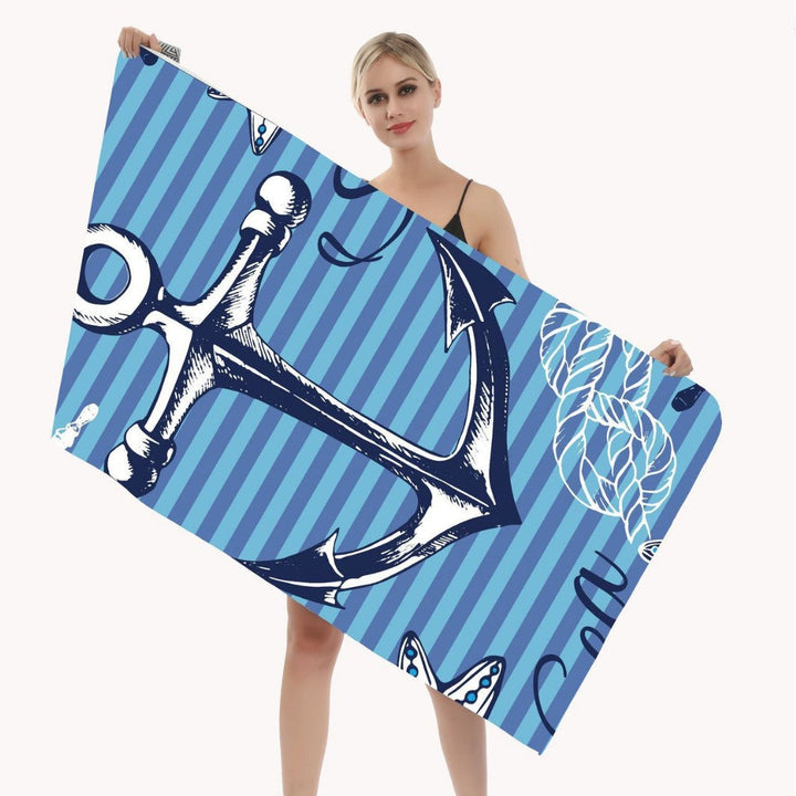 Beach towel with creative mandala design Kalsten