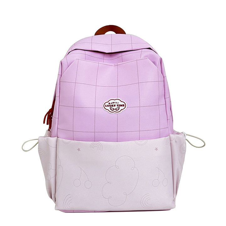 Playful Patterned School Backpack kalsten