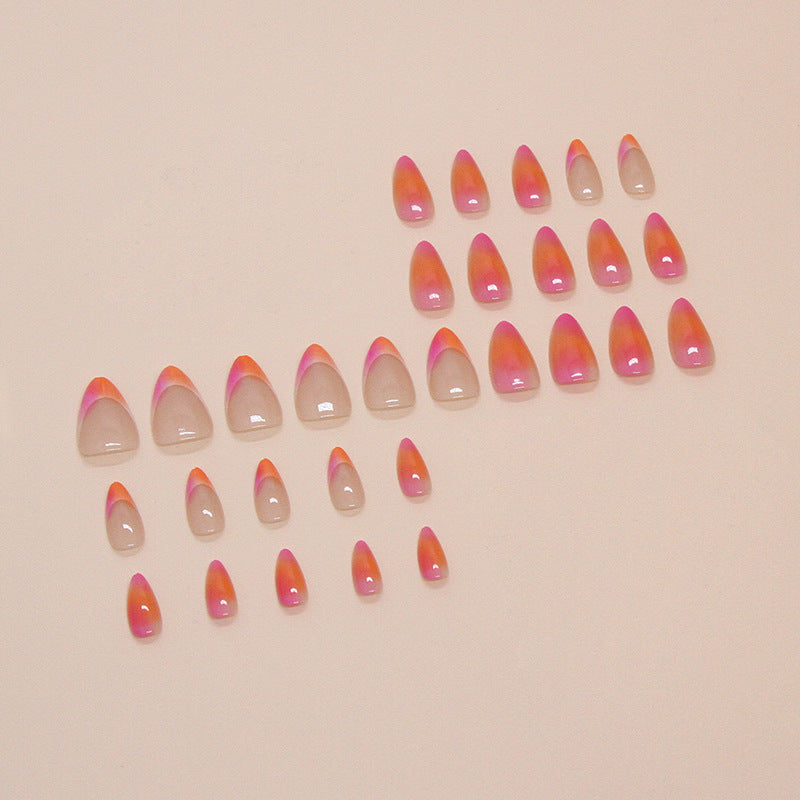 Ombre Pointed Nail Tips Kalsten