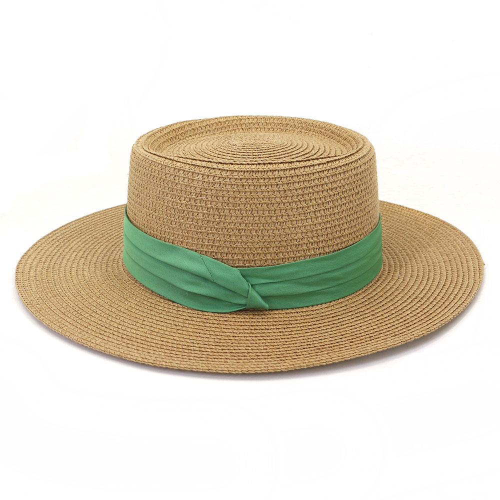 Breathable Sun Straw Boater Hat | Kalsten