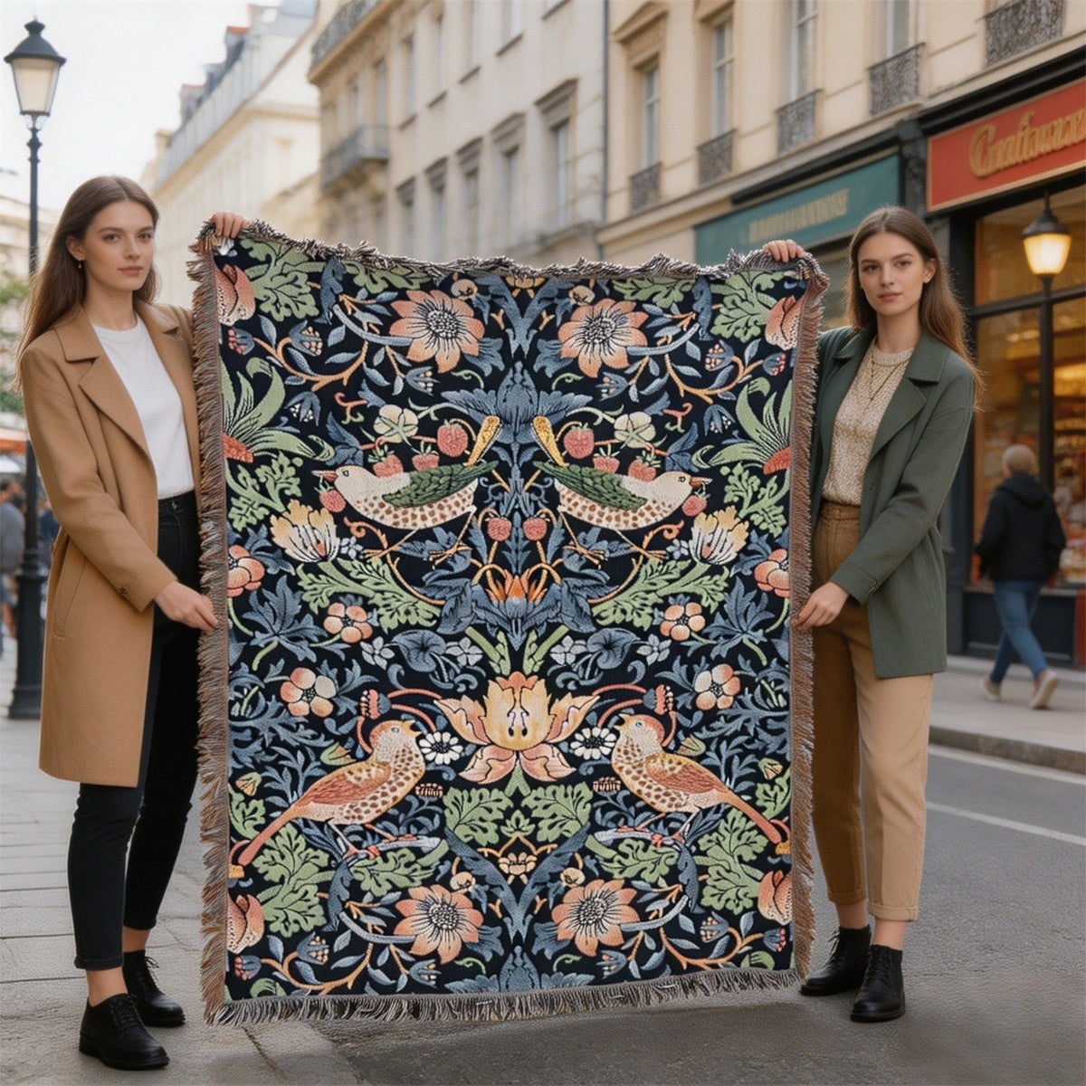Decorative Pumpkin Pattern Tapestry Blanket