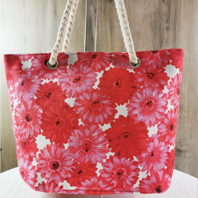 Large floral patterned beach bag Kalsten