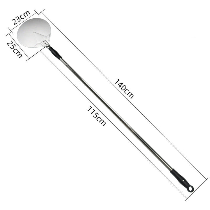 Extendable Stainless Steel Pizza Peel with Telescopic Folding Handle Kalsten