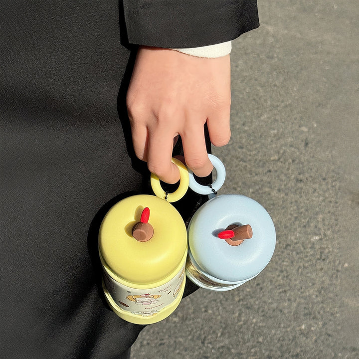 Women portable coffee cup with creative lid Kalsten