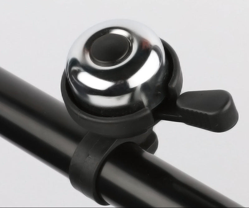 vintage pull style bicycle bell with universal handlebar clamp and tactile lever Kalsten