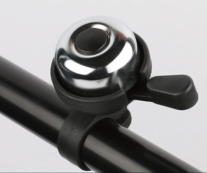 vintage pull style bicycle bell with universal handlebar clamp and tactile lever Kalsten
