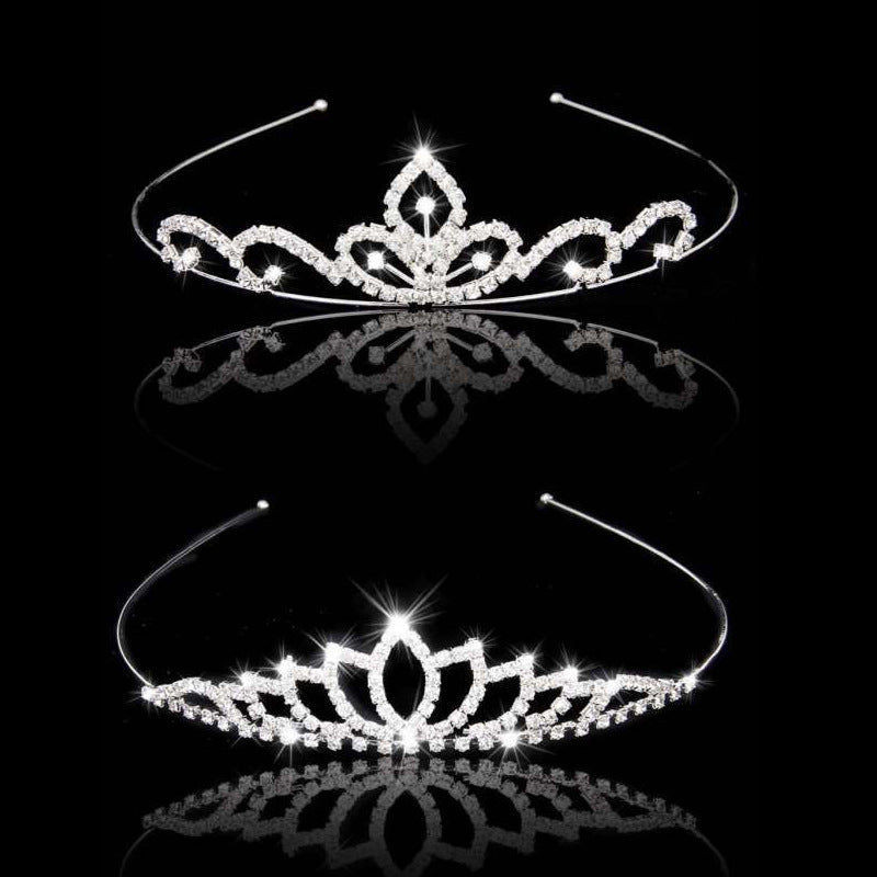 Ladies Crystal Embellished Tiara Kalsten