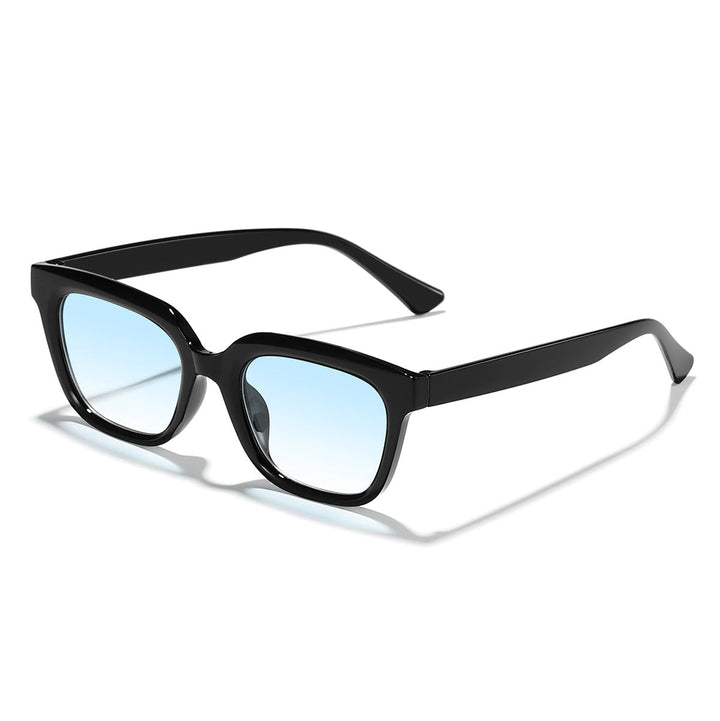 Women's Modern Square Sunglasses with Stylish Transparent Frame Kalsten