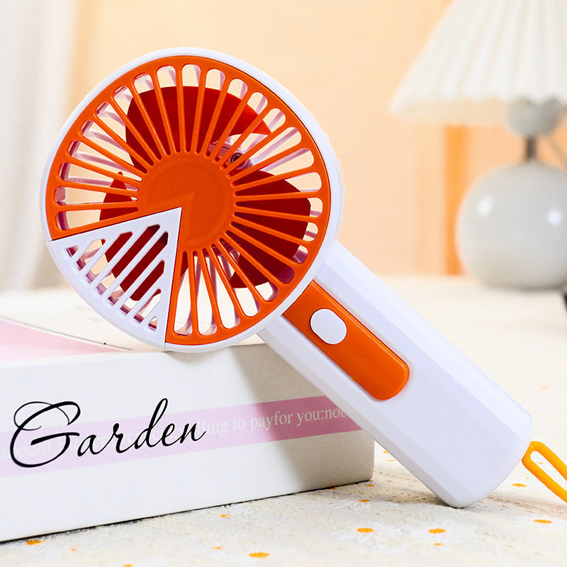 Ladies Portable Handheld Fan with USB Connection and Safety Net Kalsten