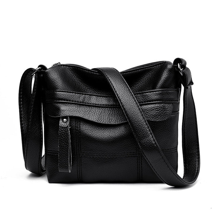 Functional Leather Crossbody Bag Kalsten