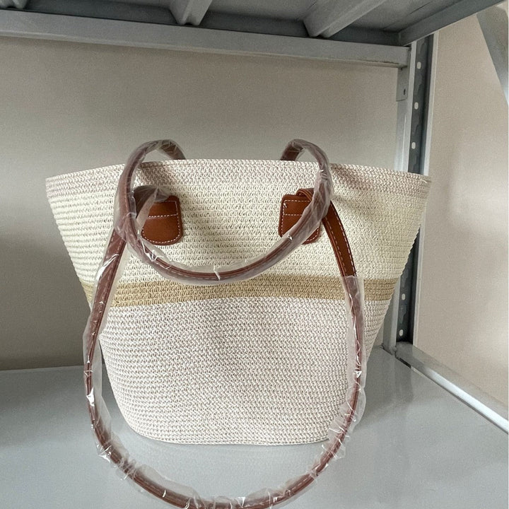 Elegant Braided Shopping Bag Kalsten