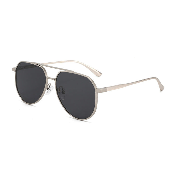 Men's Geometric Metal Frame Sunglasses Kalsten
