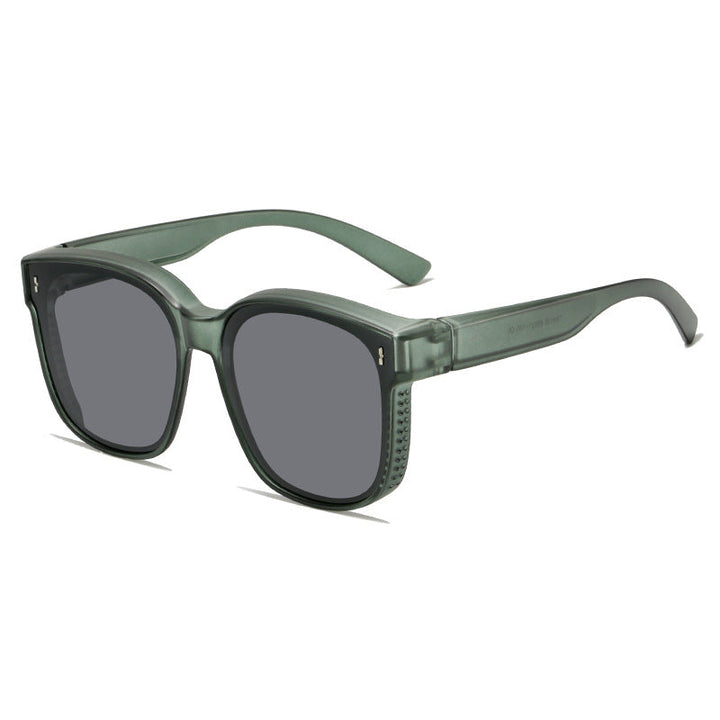 Women's fashionable square sunglasses with UV protection and comfortable temples Kalsten