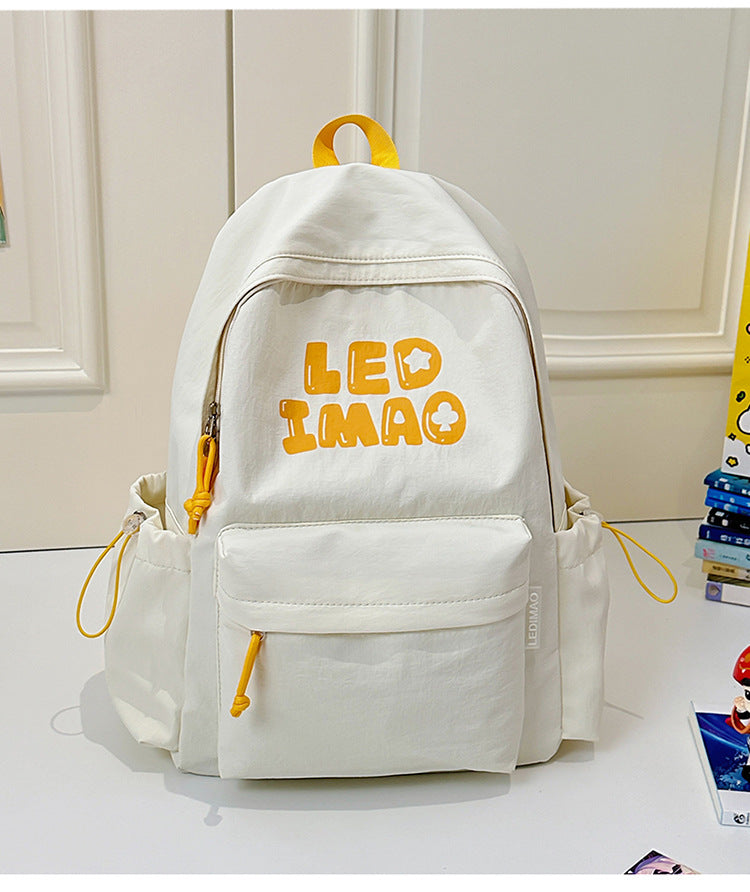 Casual Graphic Design School Backpack
