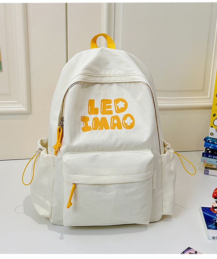 Casual Graphic Design School Backpack