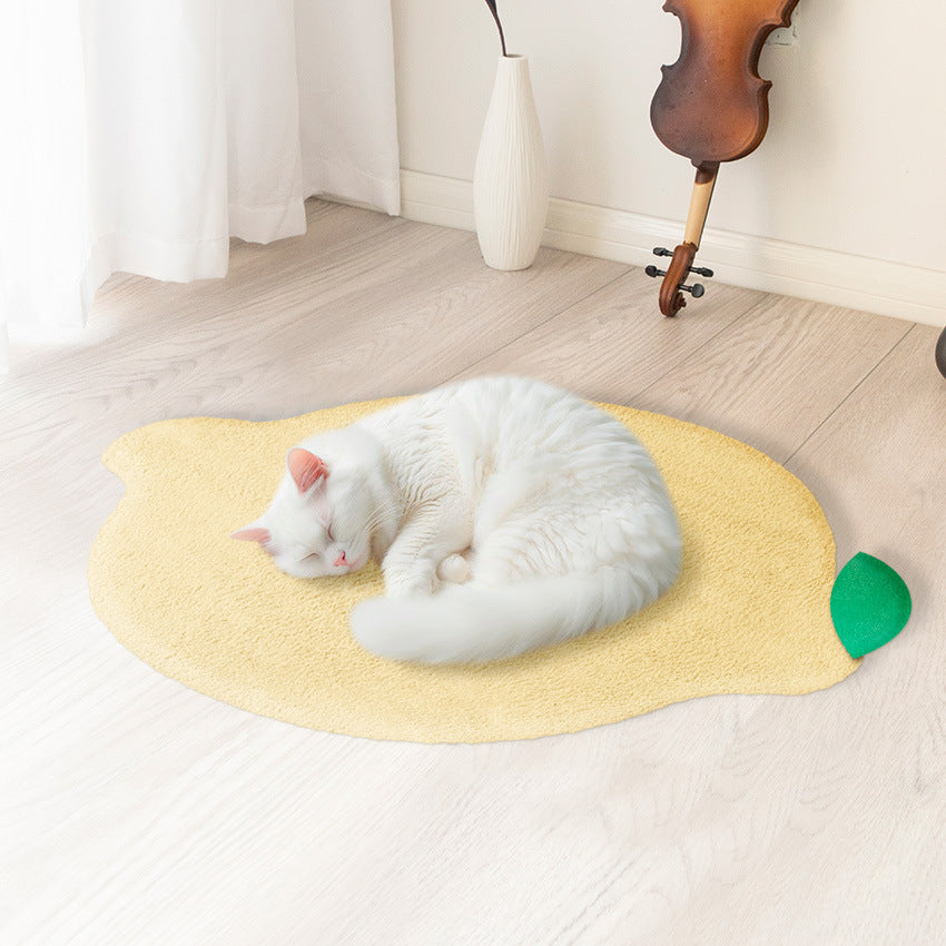 Unisex Funny and Decorative Lemon Mat Kalsten