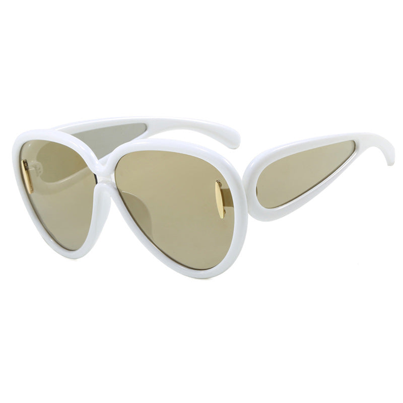 Women extravagant sunglasses in creative design Kalsten