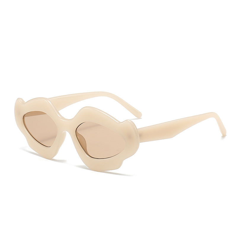 Women's fashionable sunglasses with unique flower frame Kalsten