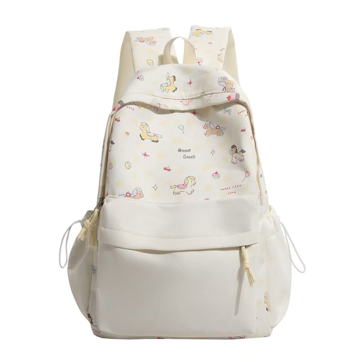 Playful Animal Illustration Backpack Kalsten