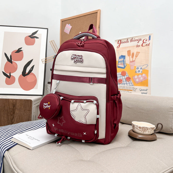 Functional Multi-Pocket School Backpack