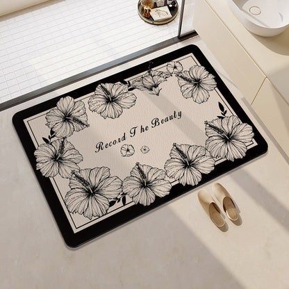 Citrus-Themed Comfort Bath Mat Acalora