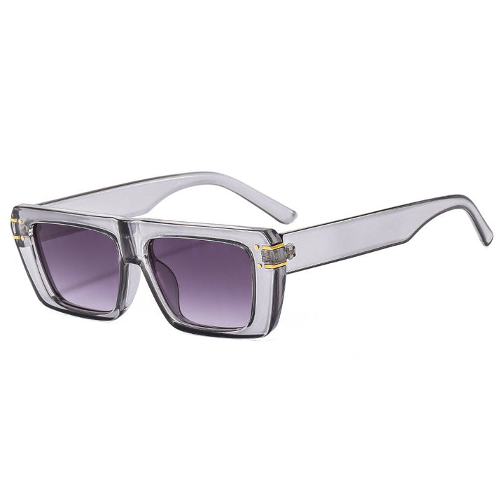 Women's fashionable square sunglasses with shiny accents Kalsten