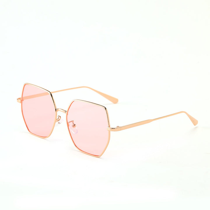 Women fashionable hexagonal sunglasses with UV protection Kalsten