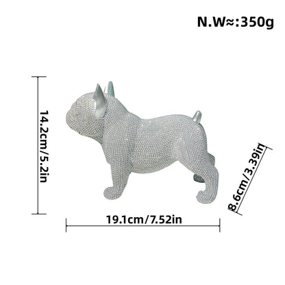 Decorative French Bulldog Sculpture Acalora