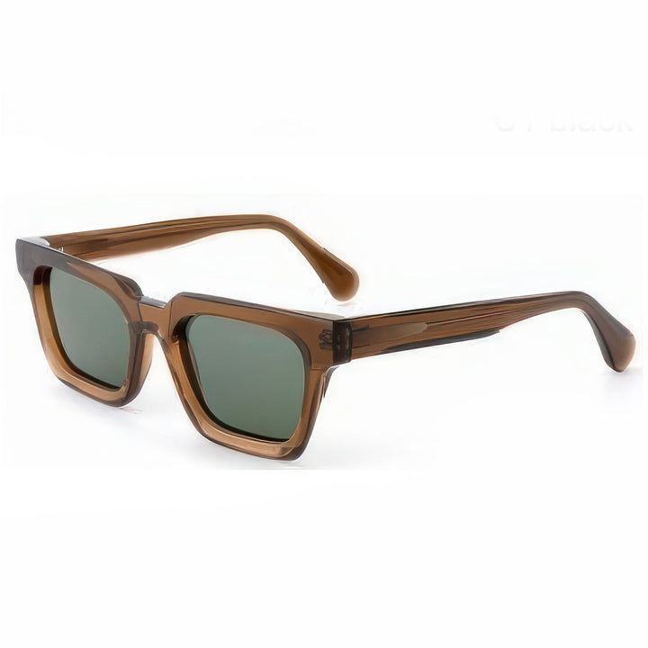 Women's stylish sunglasses in modern design with sturdy, transparent frame Kalsten