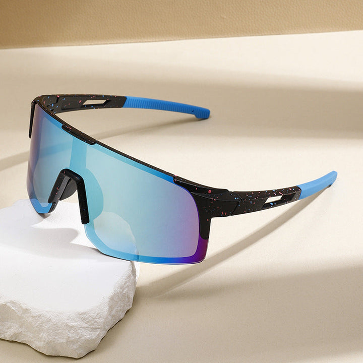 Unisex nan sporty wraparound sunglasses with polarized lenses, high UV protection and non-slip nose pad Kalsten