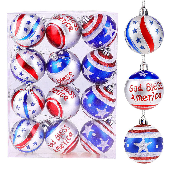 Unisex nan festive Christmas bauble set with star and text design Kalsten